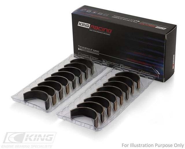 King XP Series Conrod Bearing Set, STD With .001" Xtra Clearance Suit Holden 253-304-308 (KBCR8007XPSTDX) KBCR8007XPSTDX