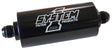 System 1 Medium Billet In-Line Fuel Filter Black Anodized - SY201-203408B SY201-203408B