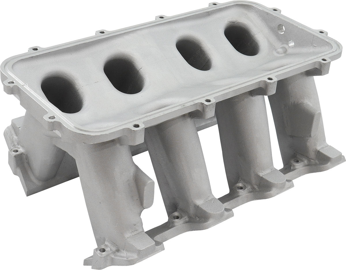 Aeroflow Hi Rise NON-EFI GM LS Cathedral Port Intake Manifold Base, Natural Cast Finish - AF6079-5002 AF6079-5002