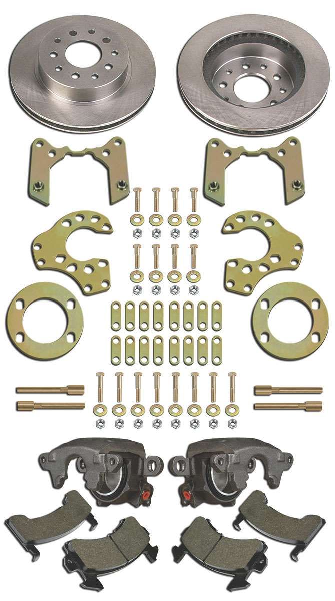 AFCO Bolt-On Axle Brake Kit - 9 Inch Ford - 7250-0100 7250-0100