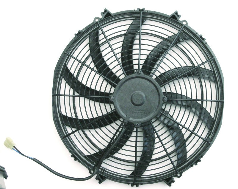 AFCO S-Blade Electric Fan 16 Inch 2170 CFM Standard Connectors With Pigtail - 80177 80177