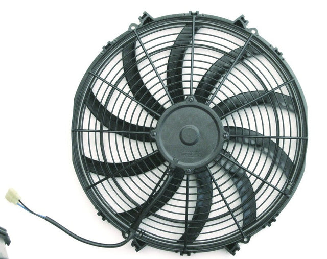AFCO S-Blade Electric Fan 16 Inch 2170 CFM Standard Connectors With Pigtail - 80177 80177