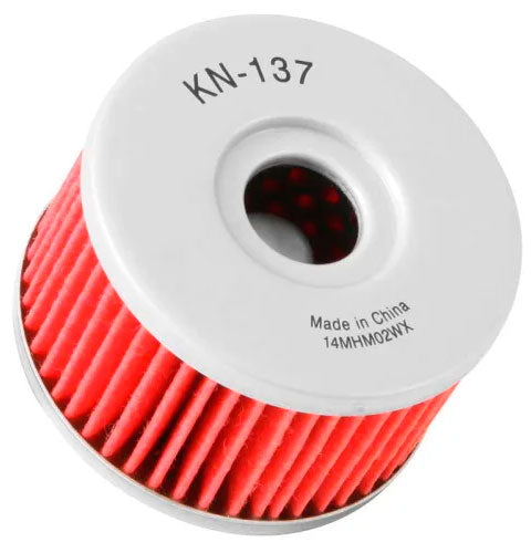 K&N Performance Oil Filter Fits 1981-2019 Suzuki Motorcycle - KN-137 (KN-137) KN-137