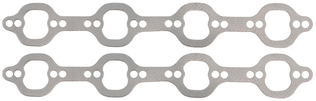 Aeroflow Small Block Ford Windsor Perforated Steel Exhaust Gaskets - AF1854-1512-2 AF1854-1512-2