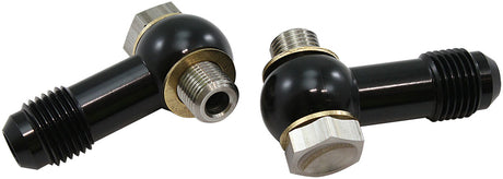 Aeroflow 1/8" NPSM Stainless Steel Bolt and Aluminium Banjo to -6AN - AF396-06 AF396-06