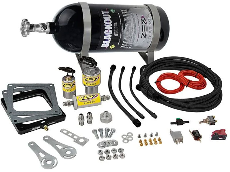 Zex Race Perimeter Plate Nitrous Kit, Blackout Series - ZEX82312B ZEX82312B