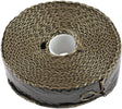 Aeroflow Black Aluminised Coated Exhaust Insulation Wrap - AF91-3018 AF91-3018