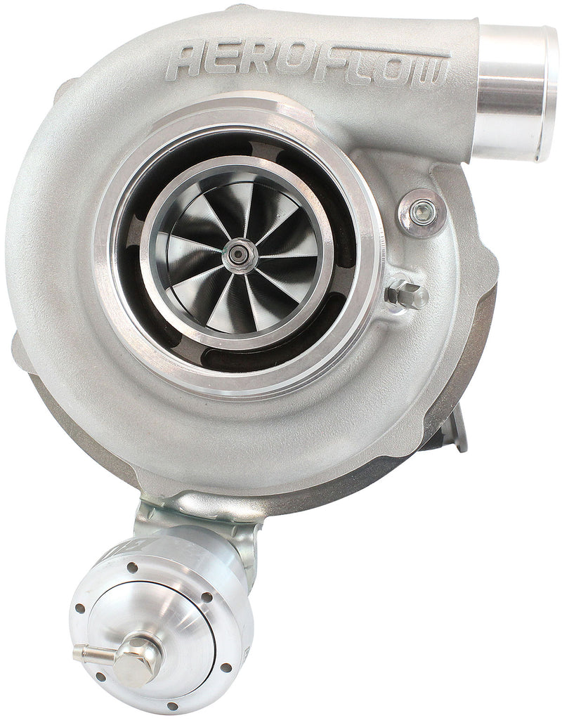 Aeroflow BOOSTED B5855 .92 Turbocharger 770HP, Natural Cast Finish Internal Wastegate, V-Band Inlet & Exhaust Flanges (AF8005-3045) AF8005-3045