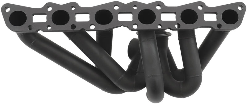 Aeroflow Boosted Nissan RB30 with RB26 Cylinder Head V-Band Turbo Manifold Suits High Mount GT40-GT45 Turbo, with 50mm External Wastegate Flange (AF8227-5100)
