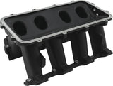 Aeroflow Hi Rise NON-EFI GM LS Cathedral Port Intake Manifold Base, Black Finish - AF6279-5002 AF6279-5002