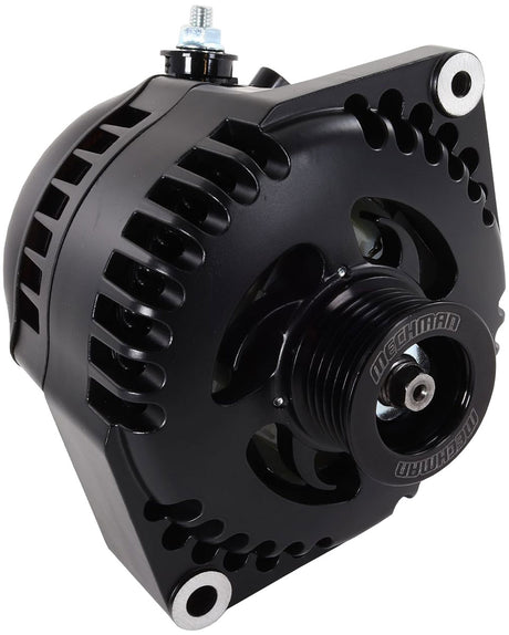 Mechman S Series 240 Amp Racing Alternator, Black Finish - MM7127240B MM7127240B