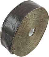 Aeroflow Black Aluminised Coated Exhaust Insulation Wrap 2" Wide, 50ft Length (AF91-3017)