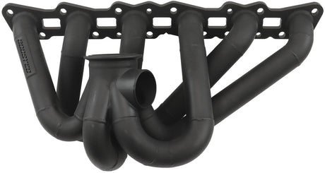 Aeroflow Boosted Nissan RB30 with RB26 Cylinder Head V-Band Turbo Manifold Suits High Mount GT40-GT45 Turbo, with 50mm External Wastegate Flange (AF8227-5100) AF8227-5100