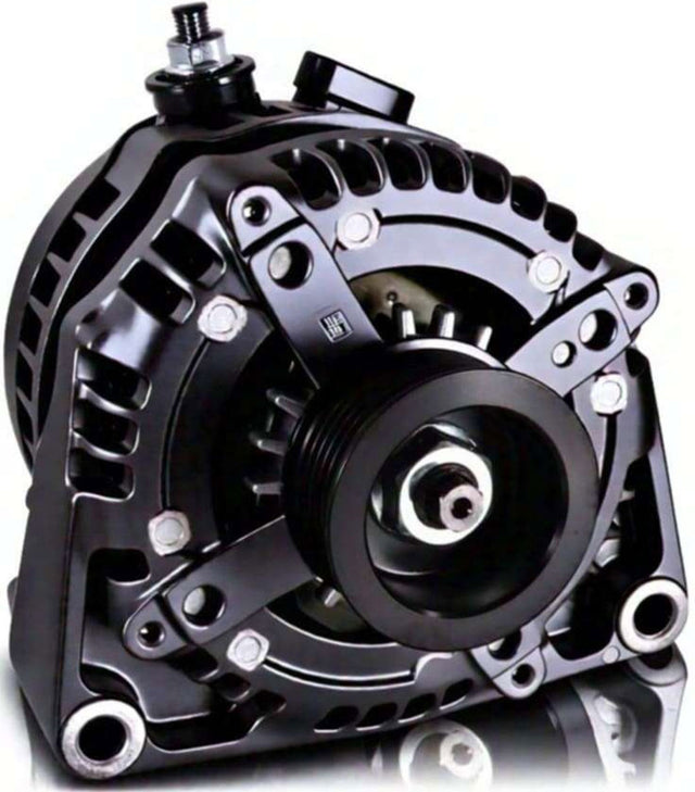 Mechman High Output 170 Amp Racing Alternator, Black - MM8237170B MM8237170B