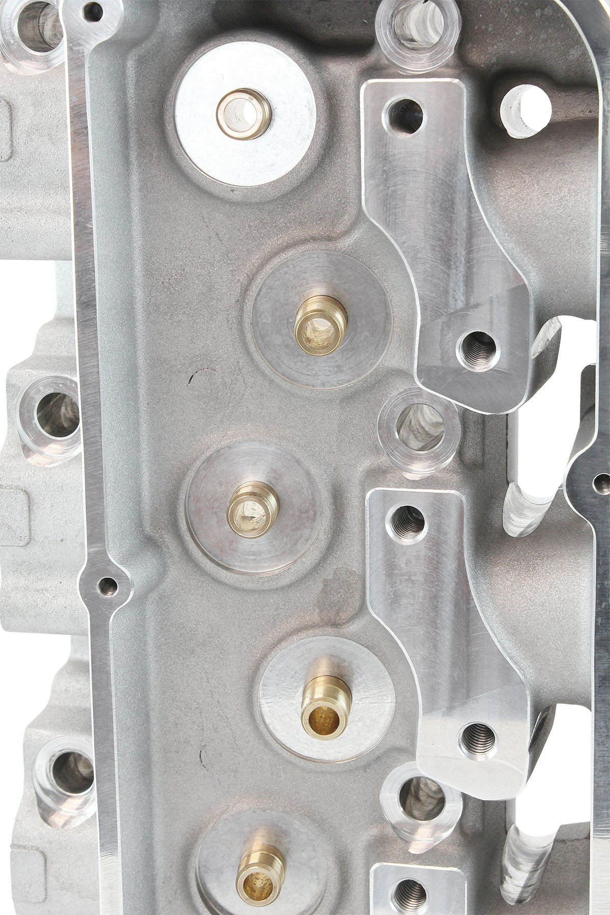 Aeroflow Bare 2V 205cc Aluminium Cylinder Heads with 64cc Chamber (Pair) Suit Ford 302-351 Cleveland (AF95-0351-64)