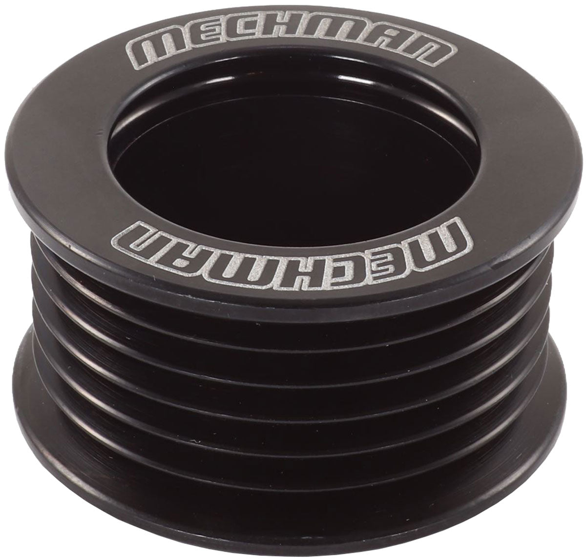 Mechman 6-Groove Alternator Pulley, Black Finish - MM24-0002B MM24-0002B