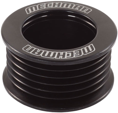 Mechman 6-Groove Alternator Pulley, Black Finish - MM24-0002B MM24-0002B