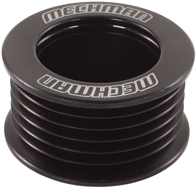 Mechman 6-Groove Alternator Pulley, Black Finish - MM24-0002B MM24-0002B