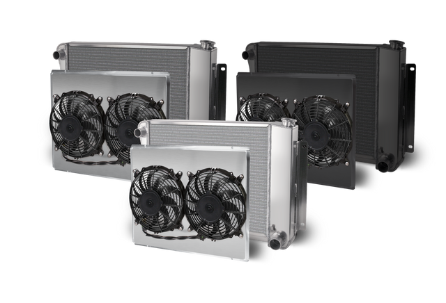 AFCO 1967-69 Camaro Aluminum Radiator and Shroud - 80251-B-DB-N 80251-B-DB-N