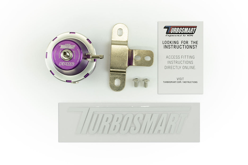 Turbosmart FPR6 - Fuel Pressure Regulator - Purple