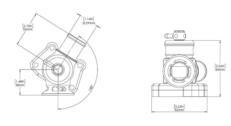 Turbosmart BOV Kompact Dual Port Hyundai i20N - TS-0203-1033