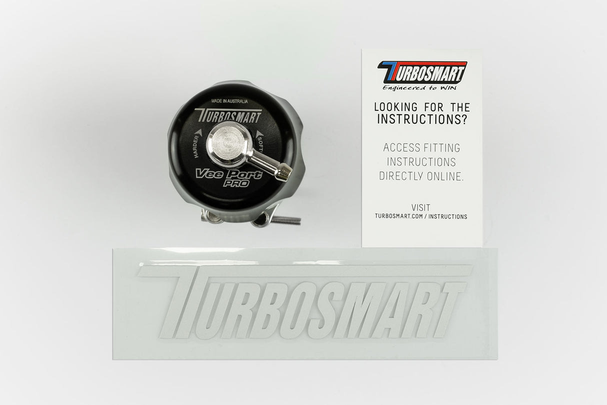 Turbosmart BOV Vee Port Pro Uni -Black - TS-0205-1131