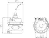Turbosmart BOV RacePort GenV HE Sensor - Black - TS-0204-1232
