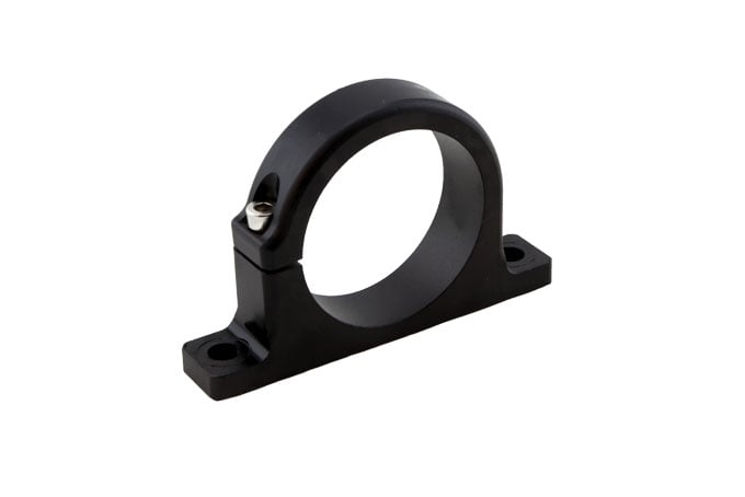 Turbosmart FPR Billet Fuel Filter Bracket for Turbosmart 1.75" OD filters - Anodized Black - TS-0402-1140