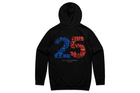 Turbosmart TS Hoodie Black (25 Years) XXL - TS-9003-1105