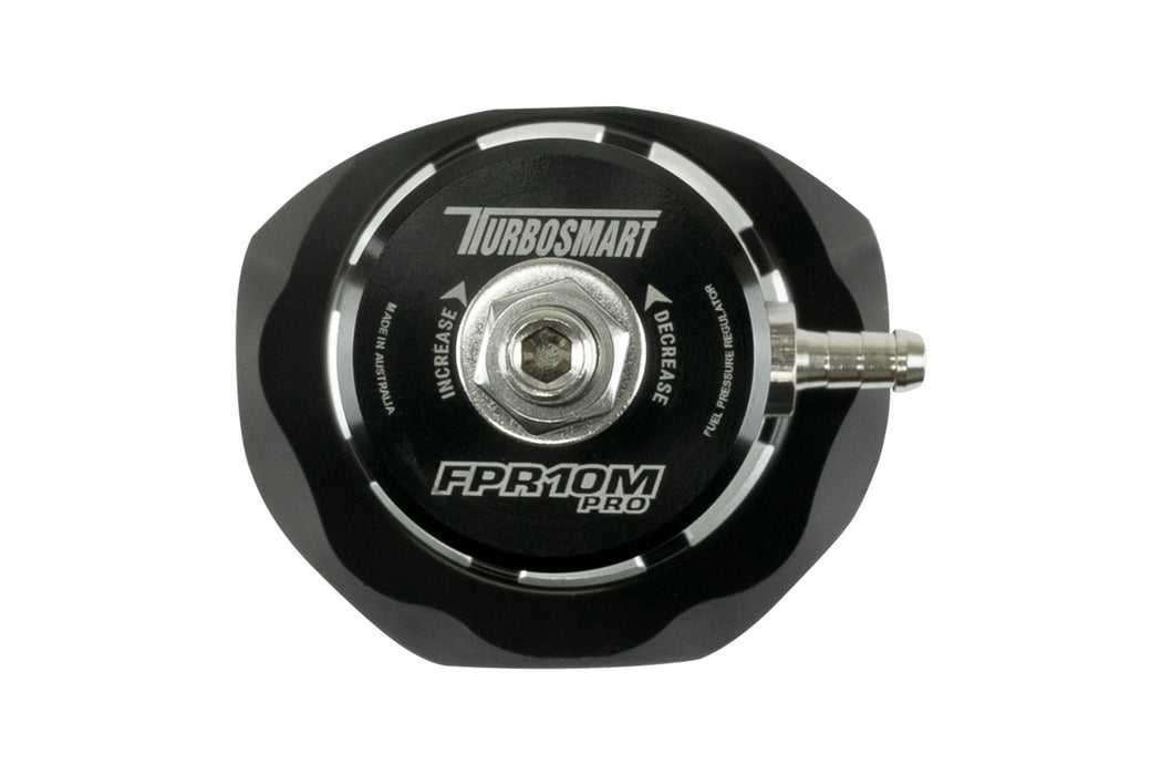 Turbosmart FPR10M Pro - Fuel Pressure Regulator - Black