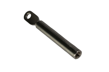 Turbosmart Clevis Suit IWG75 (1/4" UNF thread) 6.3mm(Hole) x 80mm - TS-0600-3004