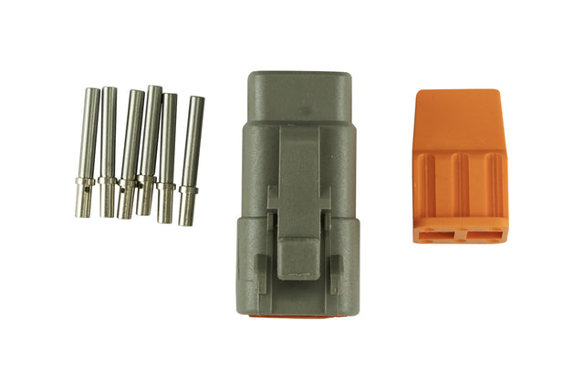 Turbosmart eGate 6 Way Sensor Plug Kit suits DTM Connector - TS-0550-3126