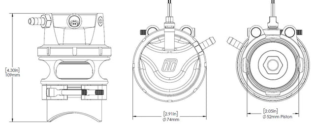 Turbosmart GenV RacePort EM Valve – Sleeper - TS-0224-1135