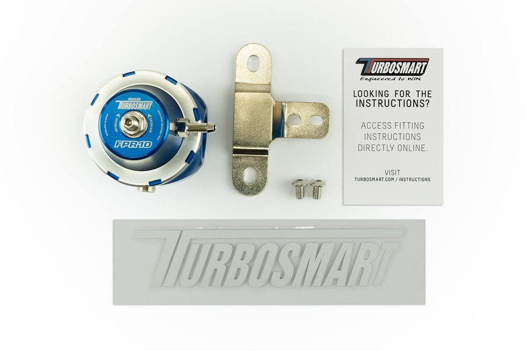 Turbosmart FPR10 - Fuel Pressure Regulator - Blue