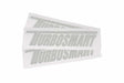 Turbosmart TS Car Decal - White 600mm x 130mm - TS-9007-1020