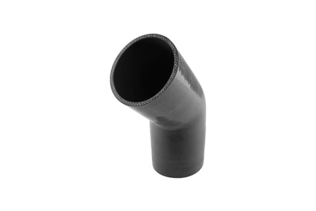 Turbosmart Silicon Hose 45 Elbow 3.50" BLACK - TS-HE45350-BK