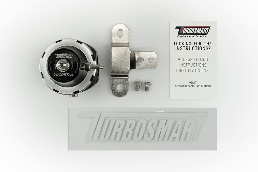 Turbosmart FPR10 LP - Fuel Pressure Regulator - Black