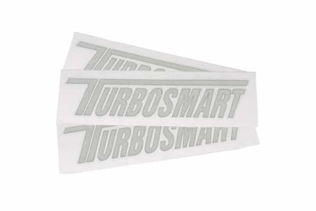Turbosmart TS Car Decal - White 200mm x 45mm - TS-9007-1021