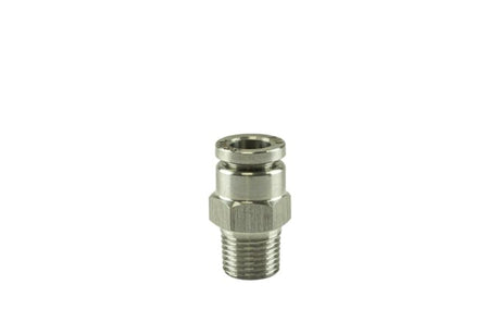 Turbosmart 1/8" NPT Str Pushloc Fitting - SS - 1/4" - TS-0550-3053