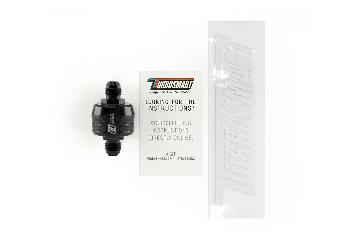 Turbosmart Oil Filter -6AN 44um - TS-0804-2101