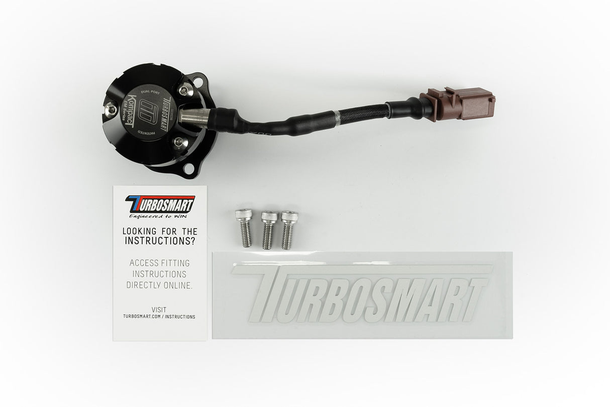 Turbosmart BOV Kompact EM DualPort- VR1 (VW/Audi/Seat/Skoda TFSI) - TS-0223-1063