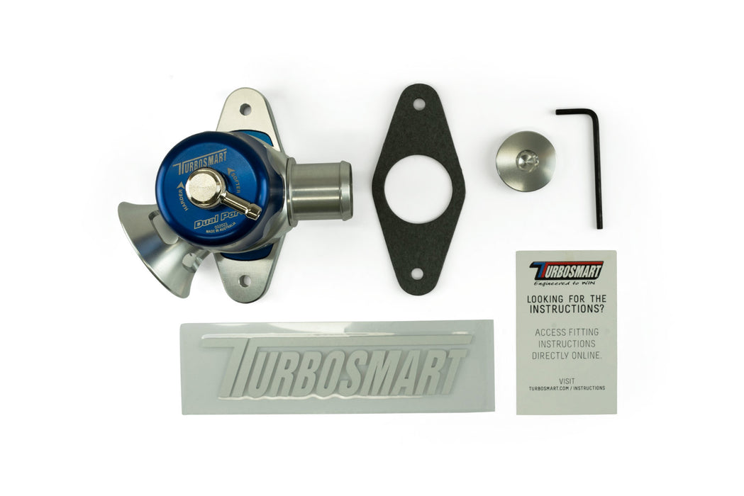 Turbosmart BOV DualPort Maz/Sub-Blue