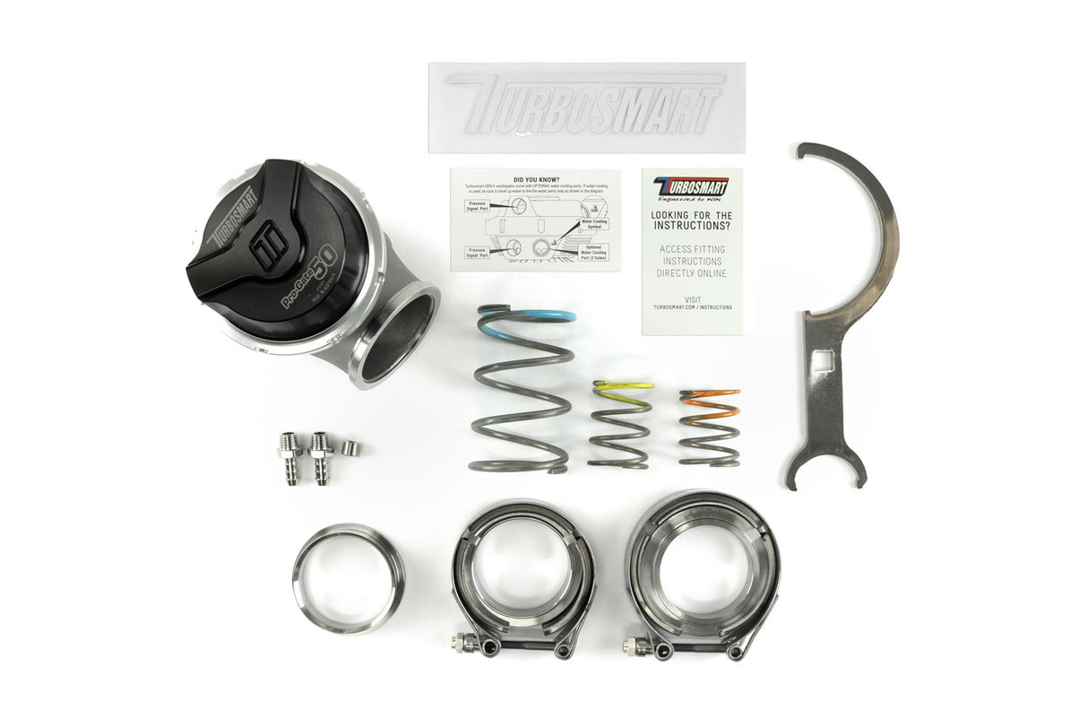 Turbosmart GenV WG50 ProGate50 7psi Black - TS-0554-1002
