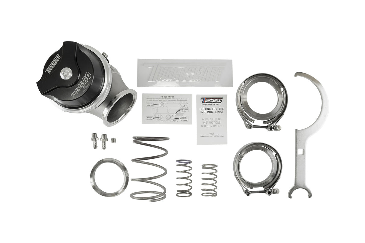 Turbosmart WG60 GenV Powergate 60 Compressed Gas 7psi Black - TS-0555-1242