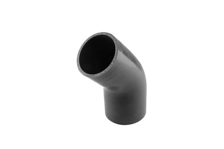 Turbosmart Silicon Hose 45 Reducer Elbow 2.75"-3.00" Black - TS-HRE4275300-BK