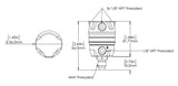 Turbosmart ProOPR Rising Rate Turbo Oil Pressure Regulator (Twin Outlet) - TS-0811-1212