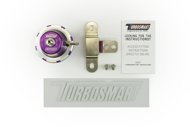 Turbosmart FPR8 - Fuel Pressure Regulator - Purple - TS-0404-1033