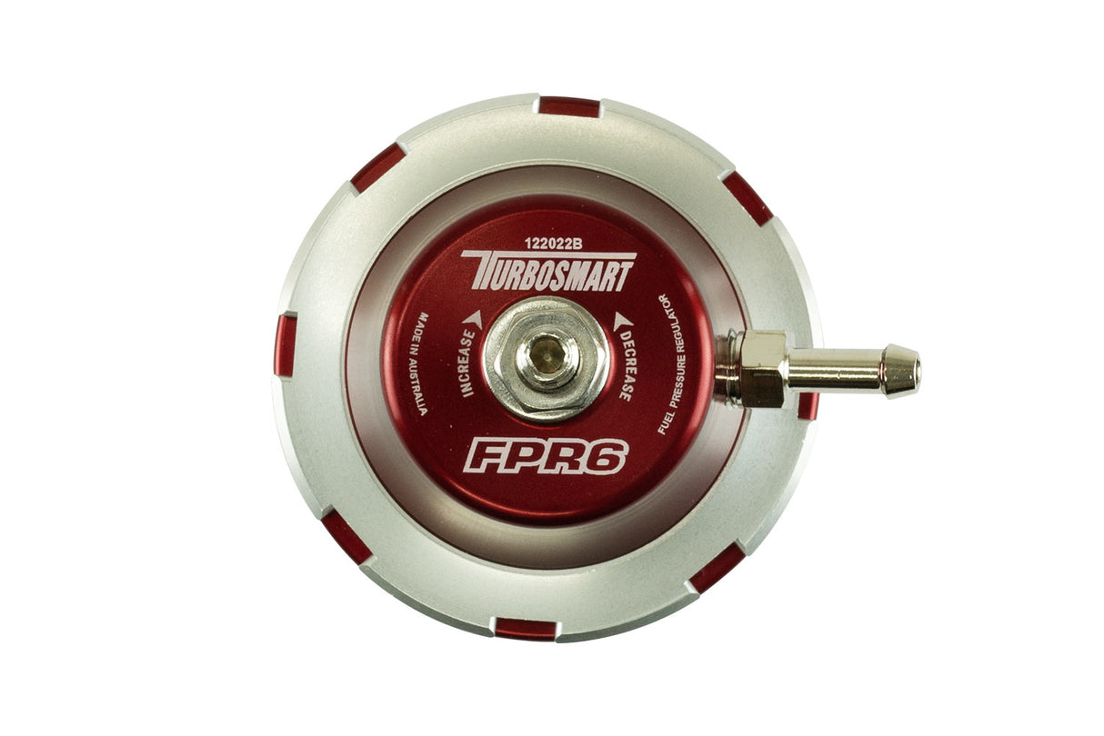 Turbosmart FPR6 - Fuel Pressure Regulator - Red - TS-0404-1024