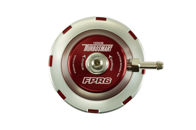 Turbosmart FPR6 - Fuel Pressure Regulator - Red - TS-0404-1024