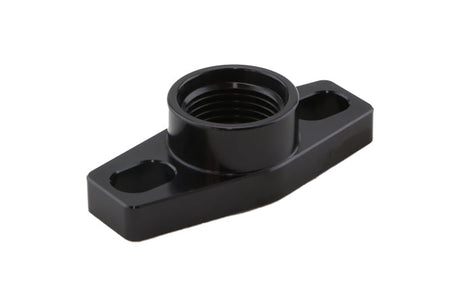 Turbosmart Billet Turbo Drain adapter with Silicon O-ring. 38 - 44mm slotted hole centre - small frame universal fit. - TS-0804-1010